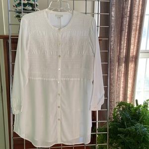 J. Jill Smocked Tunic - Petites